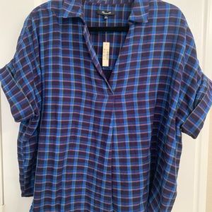 Madewell plaid shirt
